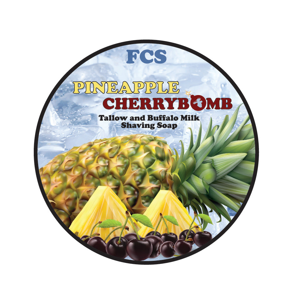 Pineapple Cherrybomb Shaving Soap